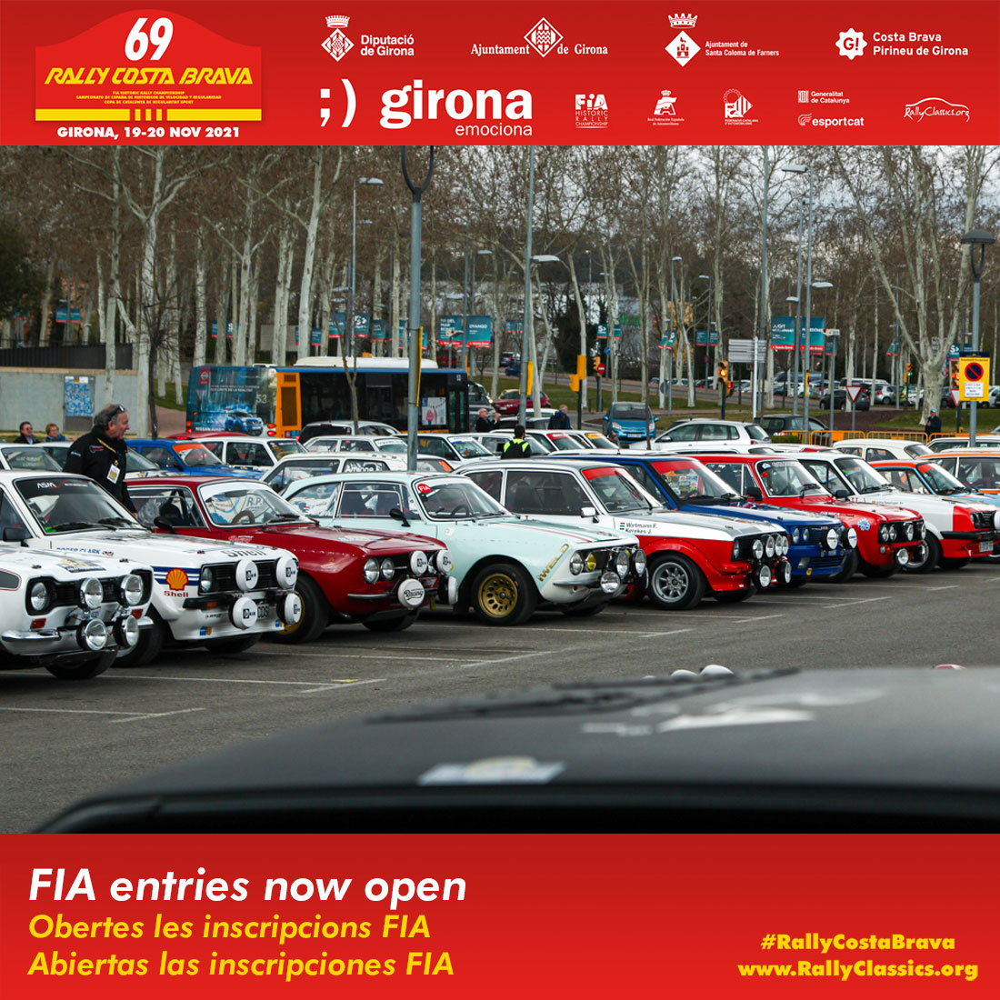 69 Rally Costa Brava Inscripciones FIA abiertas