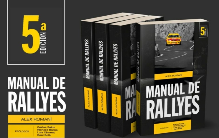Manual de rallyes de Alex Romani, el libro imprescindible.